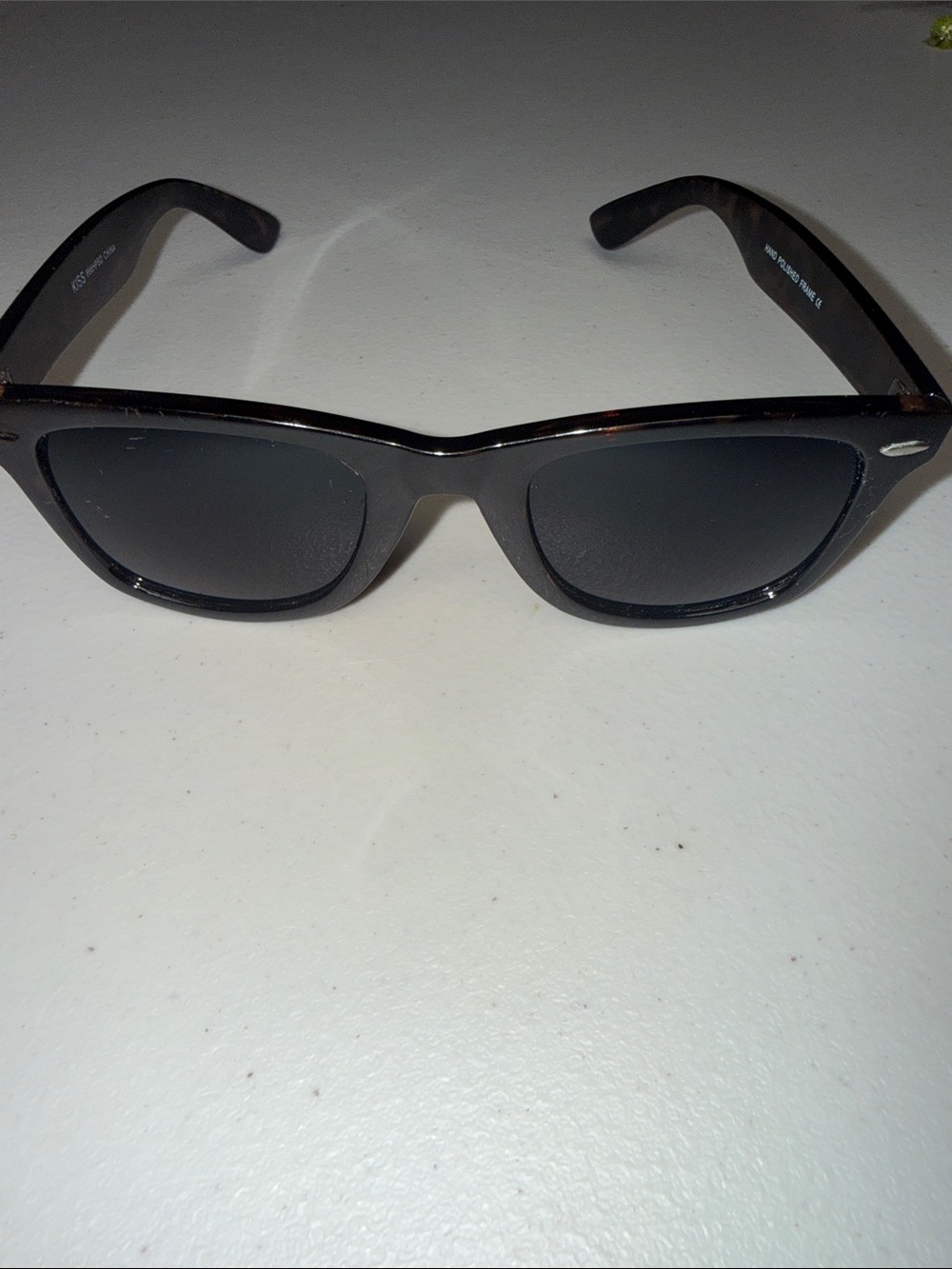 Kiss Black Men's Sunglasses Temple-Arm